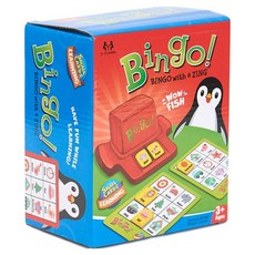 Kes.B Bingo Jingo 即讀英語單字桌遊組, 1套, 混合顏色