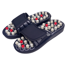 通勤倉庫 指壓拖鞋 270~275mm, 1個, 白色