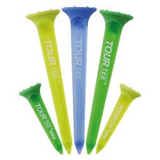 투어티 비거리향상 골프티 오리지널 3종 + 미니 2종 세트, 네온 블루, 1세트