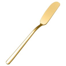 베러템스 스테인레스 버터칼 L, 골드, 1개