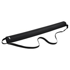 高爾夫啤酒保冷袋 6罐 圓筒型肩背包, 黑色, 1個