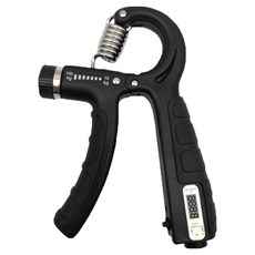 REWILDING 體力握力器 電子計數 5~100kg, 1個, 黑色