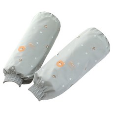마켓링 딱맞는 미술토시 양쪽착용 세트, 그레이