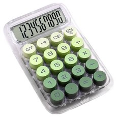 Luneta 可愛計算機, 1個, 綠色