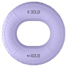 Rewilding 圓形握力器 22.5~30kg, 節奏紫, 1個