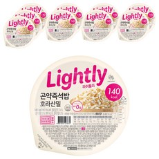 Lightly 碗裝蒟蒻即食飯 呼羅珊小麥, 10個, 140g