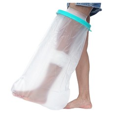 난리시스터즈 심플 기브스 방수커버 성인 종아리, 혼합색상, 1개