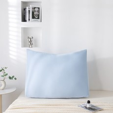 SOHEIM 涼感巨大三角靠背墊, 冰藍色