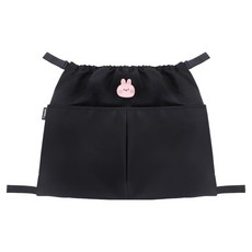 Manito 嬰兒推車多功能收納袋, 1個, 兔子黑