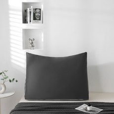 SOHEIM 涼感巨大三角靠背墊, 炭灰色