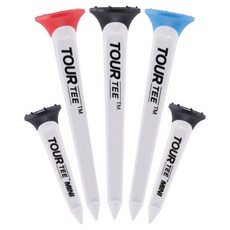 TOUR TEE 增距高爾夫球釘組 長梯 3個 + 短梯 2個, 白色, 1組