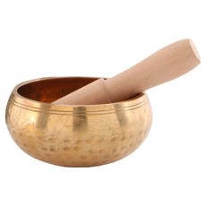 Hataesmall 靜心冥想缽 9.2cm + 缽棒套組, 1套, 混色