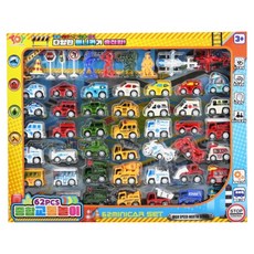 Toy & Toy 兒童綜合交通遊戲62件組, 1套, 混合色