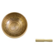 Hataesmall 虔誠冥想缽 + 缽棒 9cm 套組, 1套, 缽棒(象牙白)