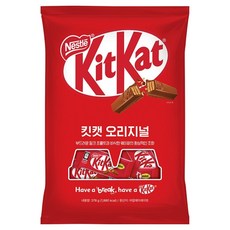 KitKat 오리지널 초코바, 378g, 1개
