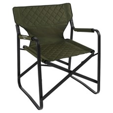 캠프빌리지 캠핑 원폴딩 옵저버 하이체어 + 전용 보관가방 세트, 와일드카키, 1세트