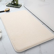 힐링스팟 논슬립 메모리폼 발매트, 베이지