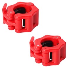 심플리핏 바벨 락조 마구리 고정락, 레드, 2개