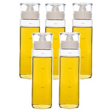 키텐실 시노 글라스 신형 오일 병 베이지, 300ml, 5개