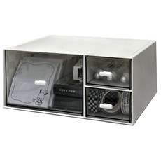 Potenkit 辦公室收納整理盒 22.5 x 16 x 10 cm, 2欄, 類型7