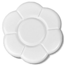 Rewilding 專業水彩調色盤 雙面梅花 160 x 160 mm, 7格, 1個