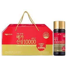saenkien 活力延 山蔘培養根黃金 Mega 山蔘 10000, 10個, 100ml