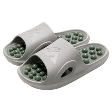 通勤倉庫 指壓拖鞋 260~265mm, 1個, 灰色