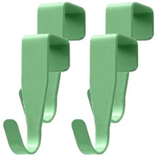 리빙홈디테일 다용도 싱크대 도어 걸이, 그린, 4개
