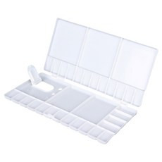 Luneon 簡約調色盤 白色 26 x 13 cm, 1個, 36格