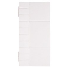 Luneon 時尚調色盤 白色 20.5 x 10.5 cm, 1個, 26格