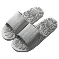 滿點舒壓客廳指壓拖鞋 S, 1個, 灰色