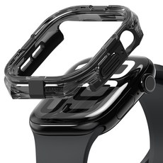 Ringke Apple Watch Fusion 防撞保護殼 46mm, 黑色, 1個