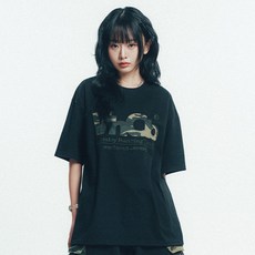 VENHIT MRT 迷彩貼花涼感棉質短袖T恤