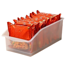 일상속반짝 다용도 주방용품 수납 트레이, 투명, 1개