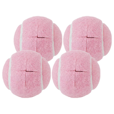 Market Plan bebehome 網球造型靜音桌椅腳套, 淺粉色, 4個