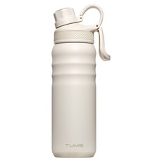 텀스 스포츠 진공 스텐 텀블러, 크림화이트, 650ml, 1개