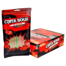 Cinta Sour 酸草莓味軟糖, 12個, 80g
