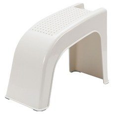발톱정리 도움 신발 발받침 스툴, 화이트