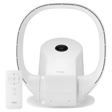 voar Eleair BLDC無葉低噪音無風電風扇 VSFN-001WH, 白色