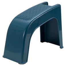 발톱정리 도움 신발 발받침 스툴, 다크그린