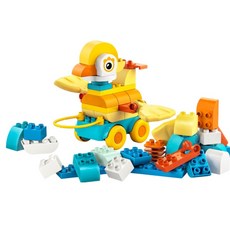 레고 듀플로 10448 3in1 바퀴 달린 동물, 혼합색상, 1개