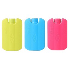 EORIN 하드케이스 아이스팩 3종 세트 12 x 7.8 cm, 1세트