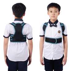 Dailycoo 青少年姿勢矯正帶 天空藍, 1個