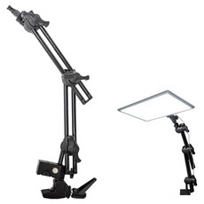 유쾌한생각 발렌스 조명 액세서리 거치용 파워 암 클램프 세트, VL-2PA, 1개