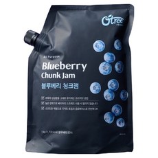 오트리 블루베리 청크잼, 1kg, 1개