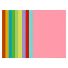 픽딜 깔끔한 색종이 10종 x 5p 세트 80g, 1세트, 10색