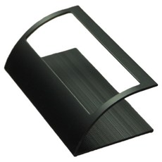 브랜디온 고급형 명함꽂이 L자형 블랙, 1개, 1단