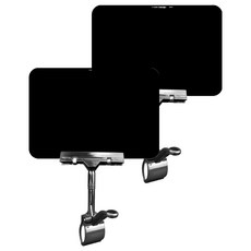 Nalli Sisters 賣場超市POP展示卡夾 黑色 2入 + A6標示牌組合, 1套, 素面