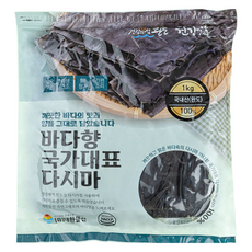 완도건강해 100% 완도산 건다시마, 1kg, 1개