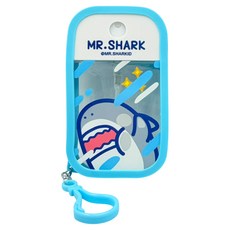 鯊魚先生 隨身噴瓶 50ml, 可愛造型玻璃分裝瓶, 多款圖案可選, 方便攜帶, 1個, 玻璃款